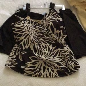 Swim suit ensemble 2 piece